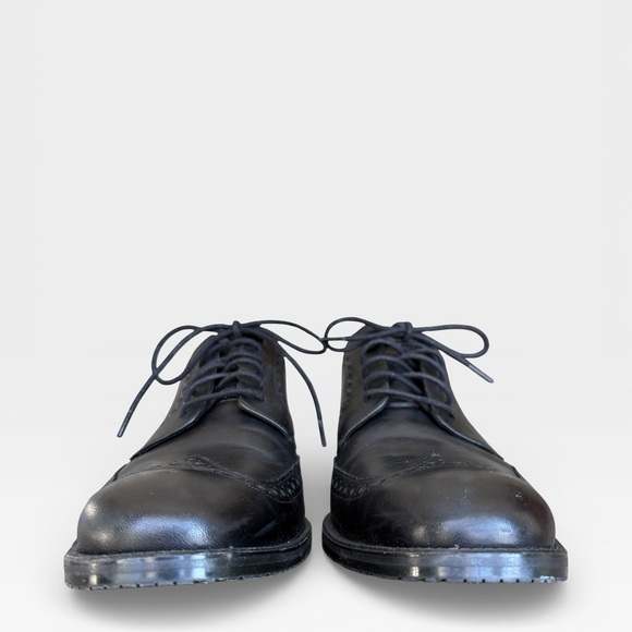 Cole Haan | Men’s 8 | Black Leather | Wingtip Oxfords | Worn Once | Waterproof